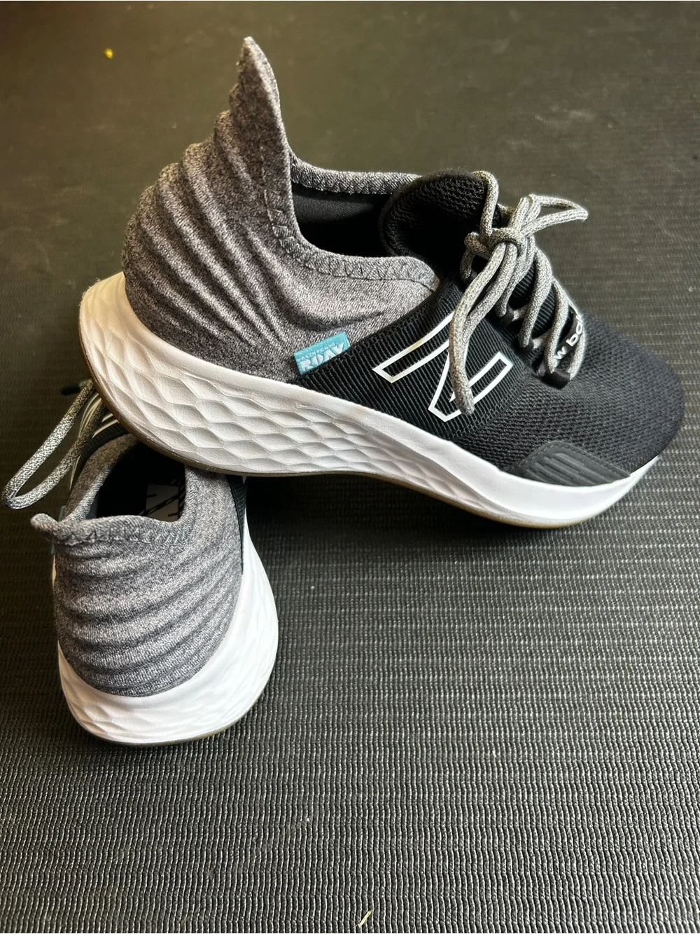 New Balance Fresh Foam Roav Women’s size  8 Black Gray Running Shoes